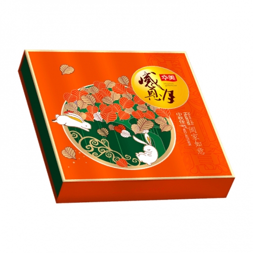 华美阖家如意月饼礼盒720g