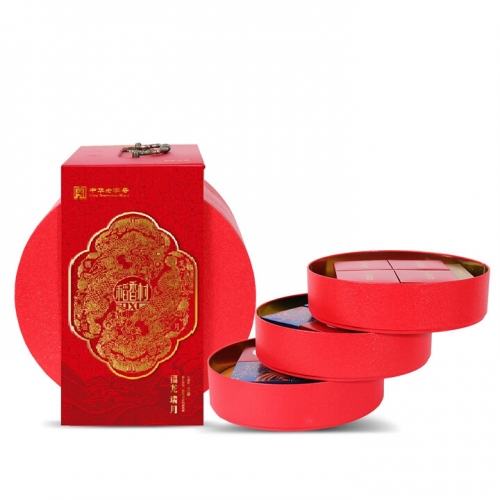 稻香村福龙瑞月月饼礼盒1200g