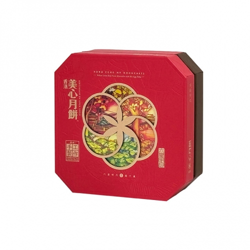 美心六皇明月(六黄白莲蓉)月饼礼盒430g