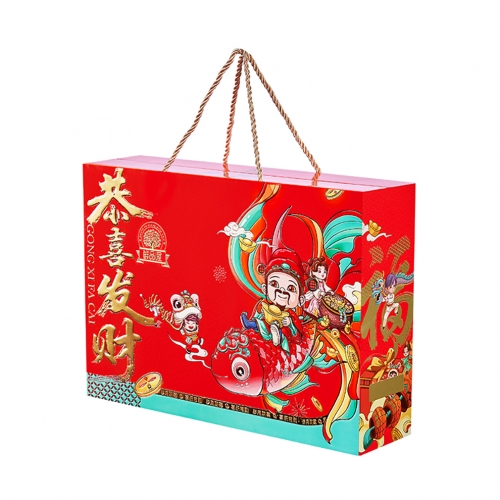 鲜品屋-1.01kg恭喜发财坚果礼盒