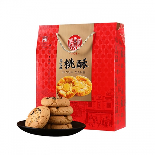 稻香村黑芝麻桃酥礼盒800g
