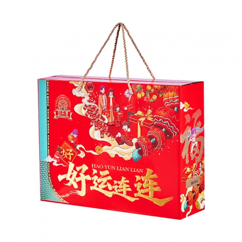 鲜品屋-1.506kg好运连连坚果礼盒