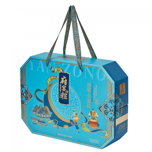 鲜品屋-1.23kg府宴•全素粽端午礼盒A