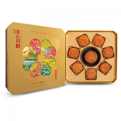 美心七星伴明月月饼礼盒1000g