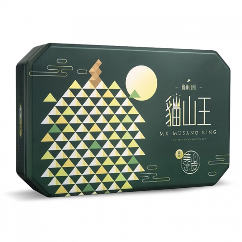 美心猫山王冰皮月饼礼盒360g